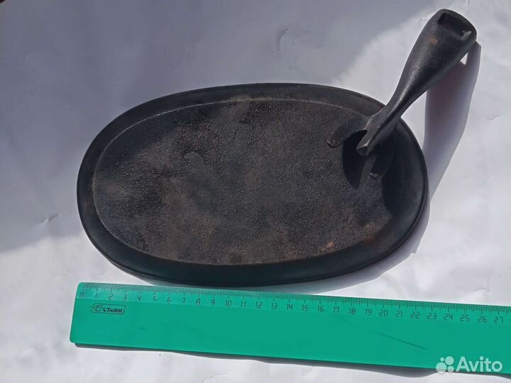Чугунная сковорода СССР бу