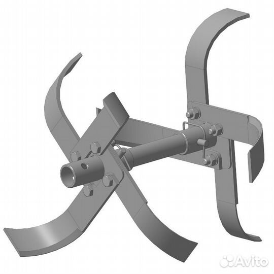 Фреза-культиватор вал 30 мм. D 375 мм