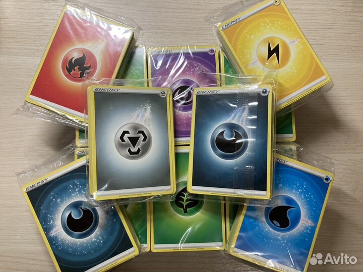 Покемон кки карты энергий (набор)