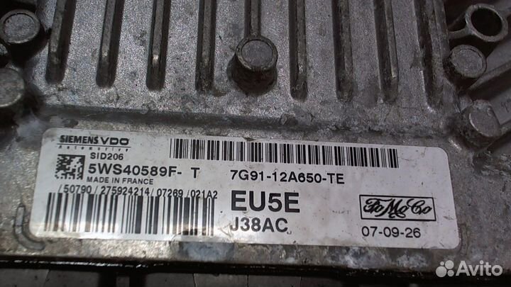 Блок управления двигателем Ford S-Max, 2007