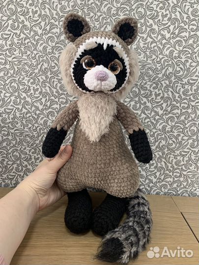 Большая мягкая игрушка Енот