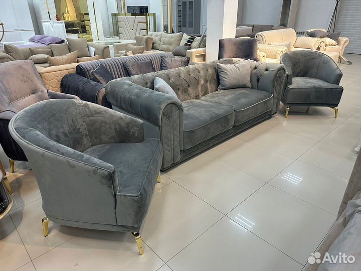 Диван и 2 кресла Токио