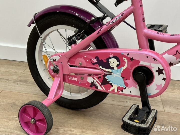Детский велосипед для девочки stern vicky 14