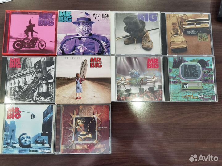 Cd диски Mr. Big / Япония