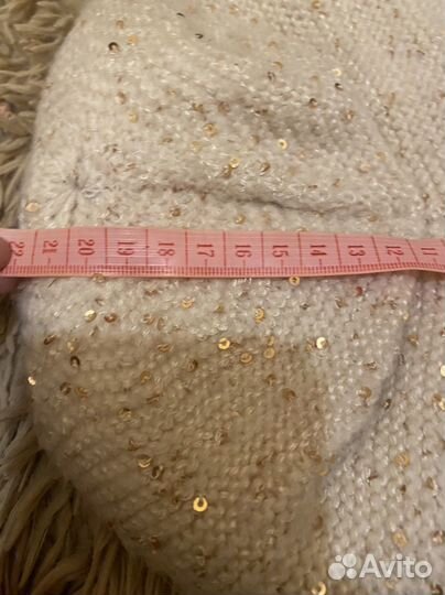 Шапка зимняя женская вязанная