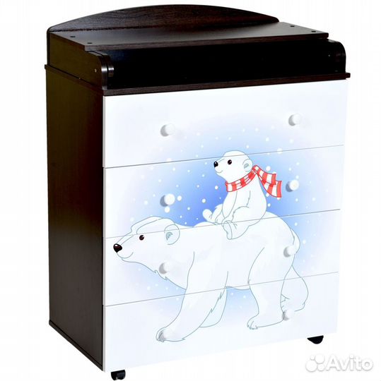 Комод с пеленальным столиком