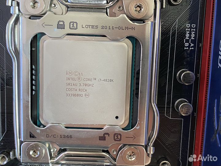 Материнская плата 2011 asus ROG Rampage IV Formula