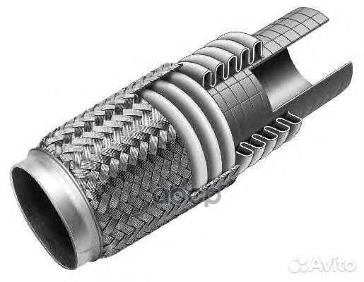 265-681 265-581 гофра глушителя универсальная