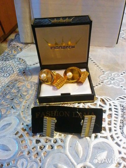 Запонки мужские СССР