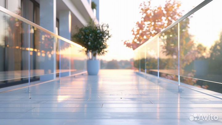 Ограждения из стекла на заказ