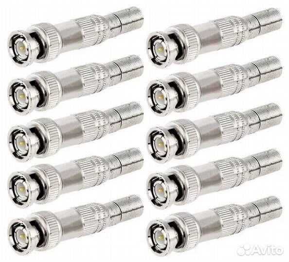 Набор разъемов BNC 10 штук