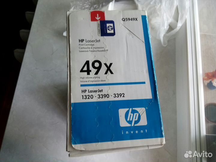 Новый оригинальный картридж HP 49X (Q5949X)