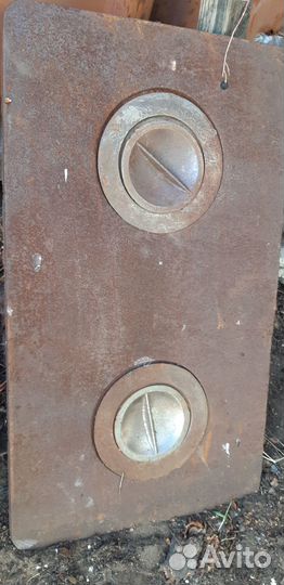 Плиты чугунная для печи