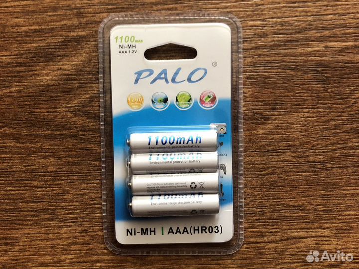 Аккумуляторные батарейки ааа