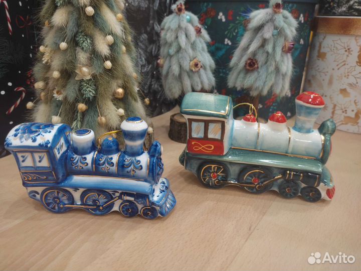 Лефортовский фарфор ёлочные игрушки