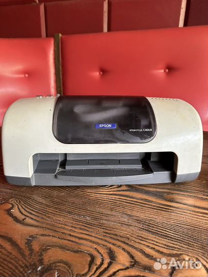 Цветной струйный принтер epsom stylus C40UX