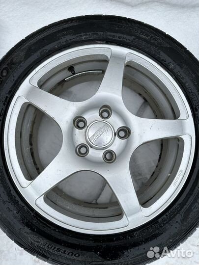 Всмпо дельта r16 vag 5x112, новая резина hankook