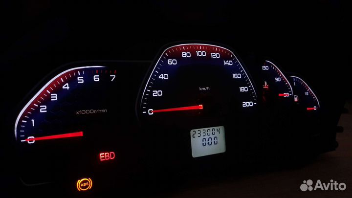 Шкалы и Led платы Приора Калина