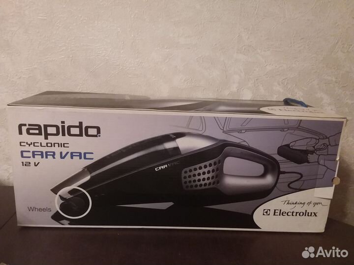 Пылесос electrolux rapid cyclonic car vac