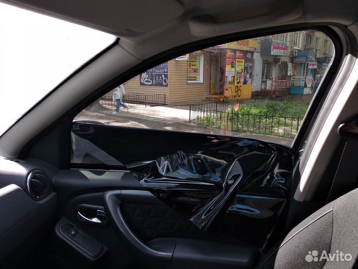 Съемная тонировка+ракель+нож 35%(50см*100см*2рулон