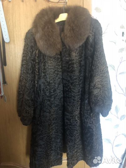 Шуба каракуль
