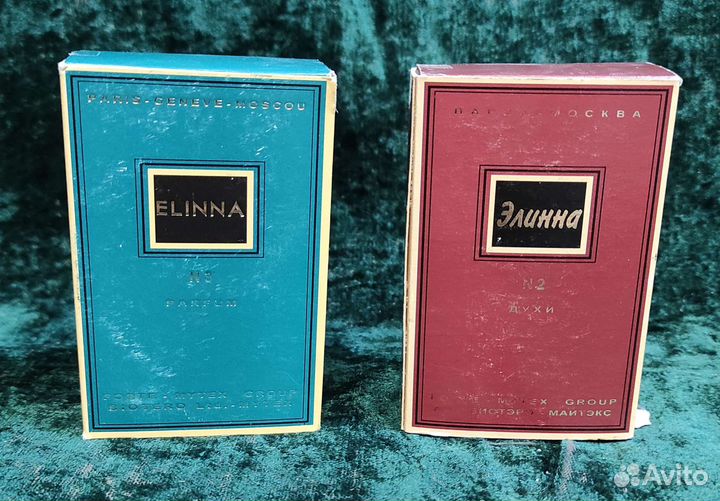 Духи винтаж Elinna 2 и Elinna 3