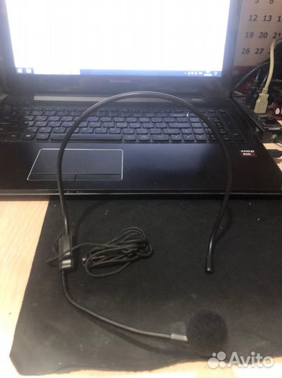 Микрофон петличный с держателем 3,5мм