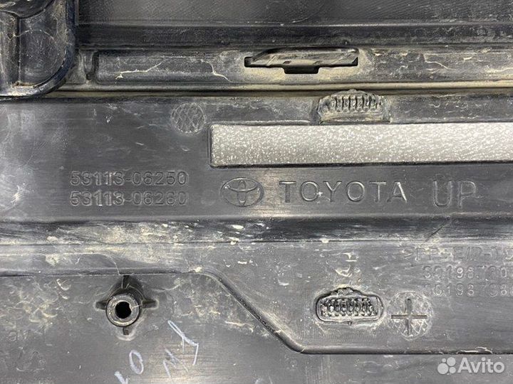 Бампер в сборе рестайлинг передний Toyota Camry
