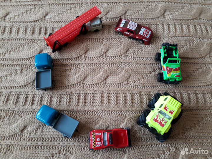 Машинки коллекция модели детские игрушки