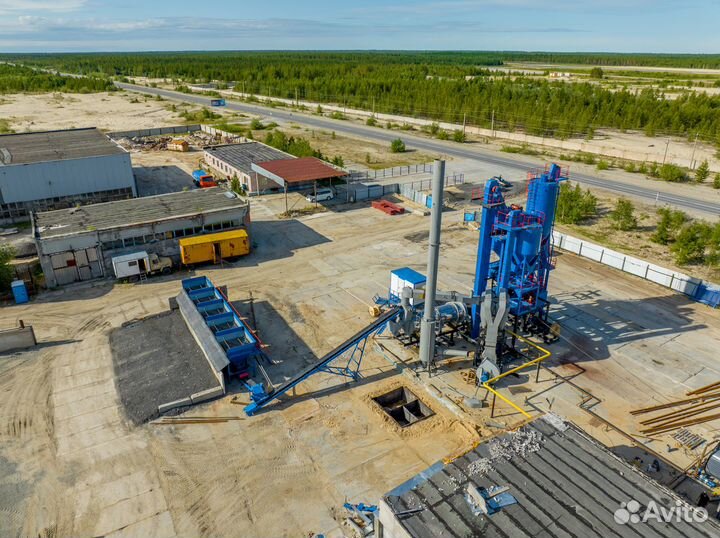 Асфальтобетонный завод дтс-80 Россия 80т.ч