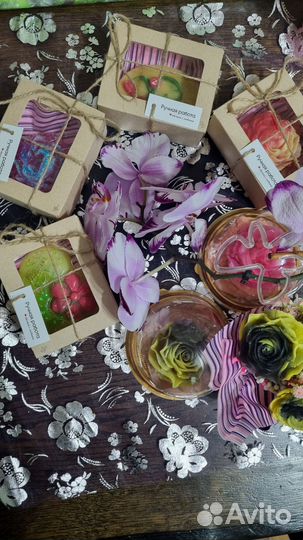 Мыло подарочное ручной работы