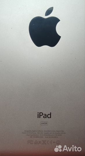 Планшет apple iPad 2 64Gb Wifi+3g