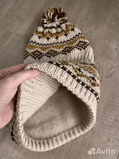 Комплект шапка, шарф Zara, на малыша 1-3 г