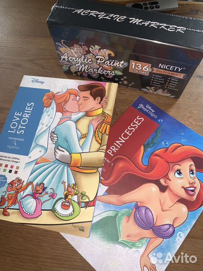 Раскраска Disney Hachette оригинал по номерам