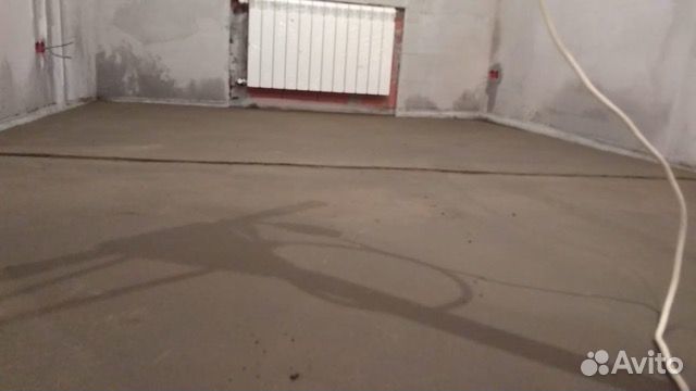 Полусухая стяжка пола в квартире