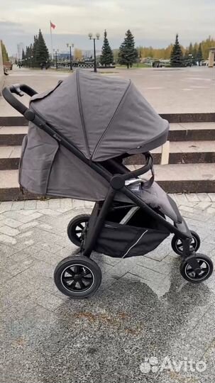 Детская коляска прогул carrello Bravo, темно-серый