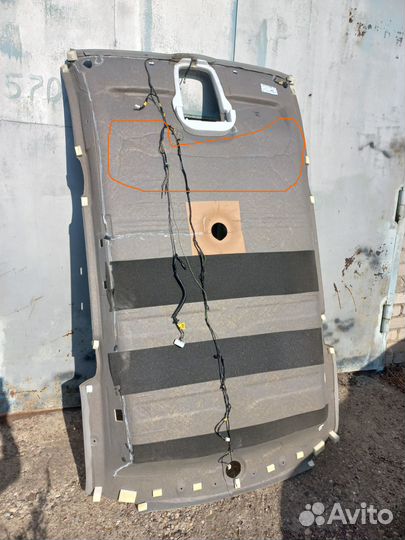 Обшивка салона крыши Ssang Yong Kyron