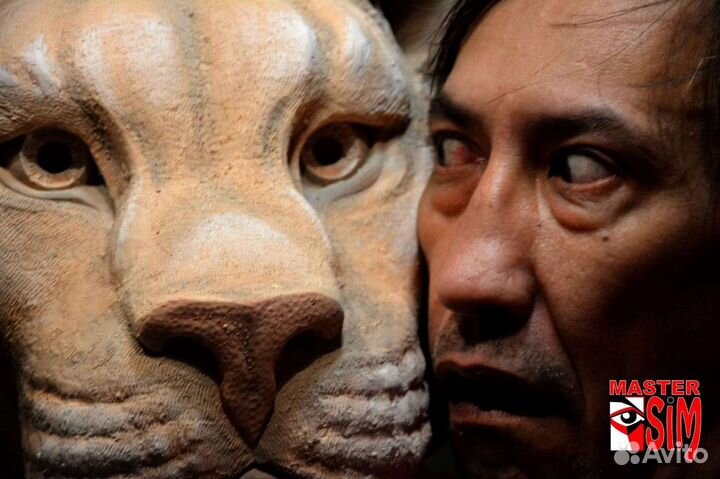 Пума голова Фасадный декор