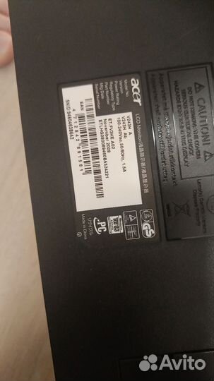 Монитор на запчасти