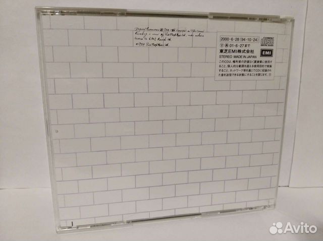 2CD Japan.Pink Floyd: The Wall.1979г