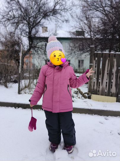 Детский зимний костюм 104+6 см подарок