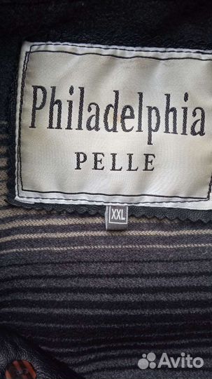 Куртка пилот Philadelphia Pelle Италия, 56рр, бу