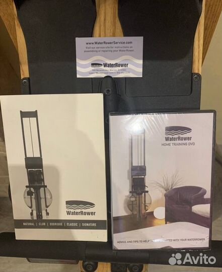 Гребной тренажер водный waterrower