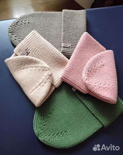 Шапка бини женская