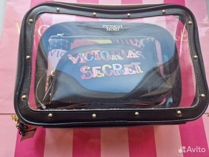 Набор из 3 косметичек Victoria's Secret оригинал