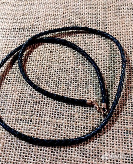 Кожаный шнурок - гайтан для крестиков и кулонов