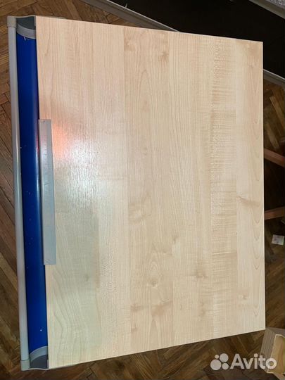 Дэми комплект из 3х предметов: парта, стул и полка