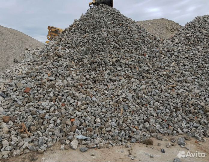 Щебень вторичный