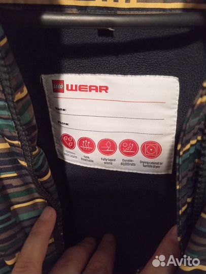 Куртка. пуховик зимний для мальчиков lego Wear158р