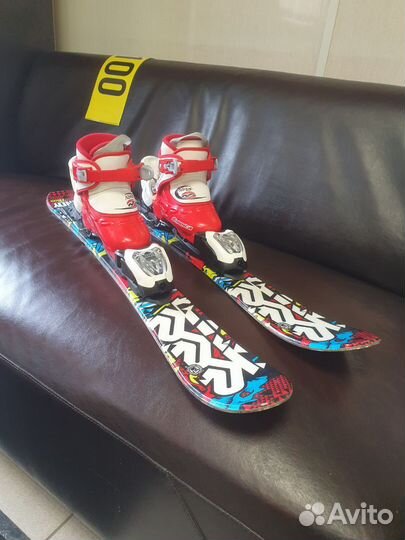 Горные лыжи детские 76 комплект